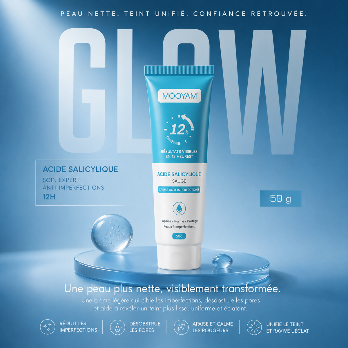 CREME ANTIACNE MOOYAM