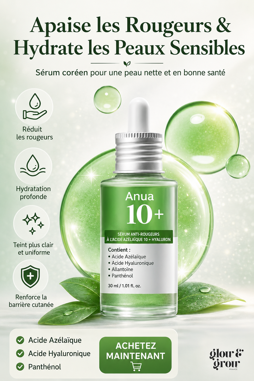 Anua Acide Azélaïque 10%