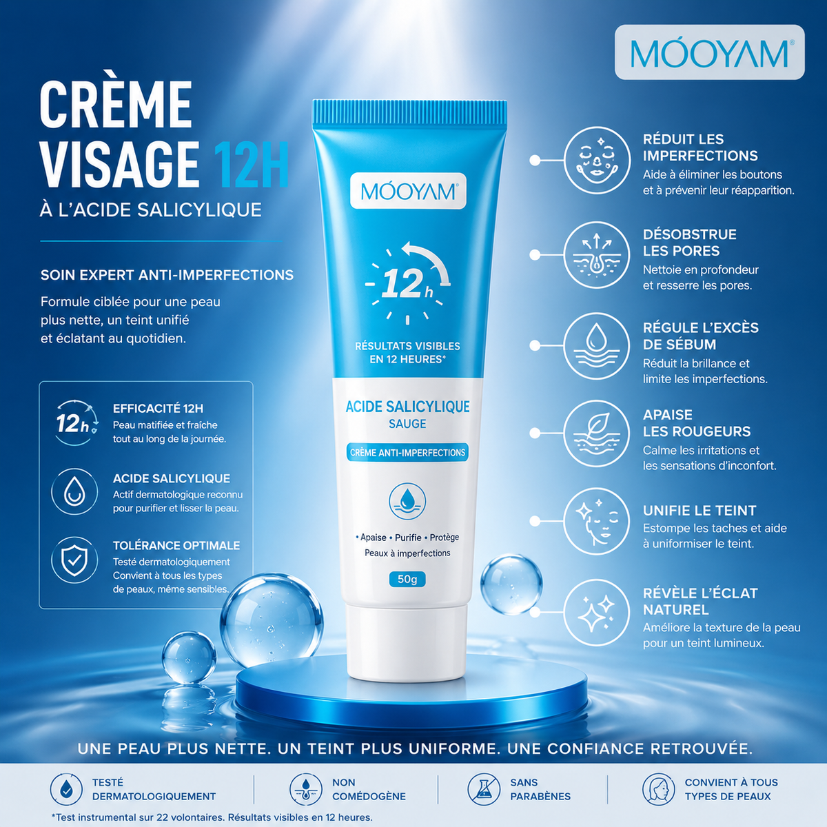 CREME ANTIACNE MOOYAM