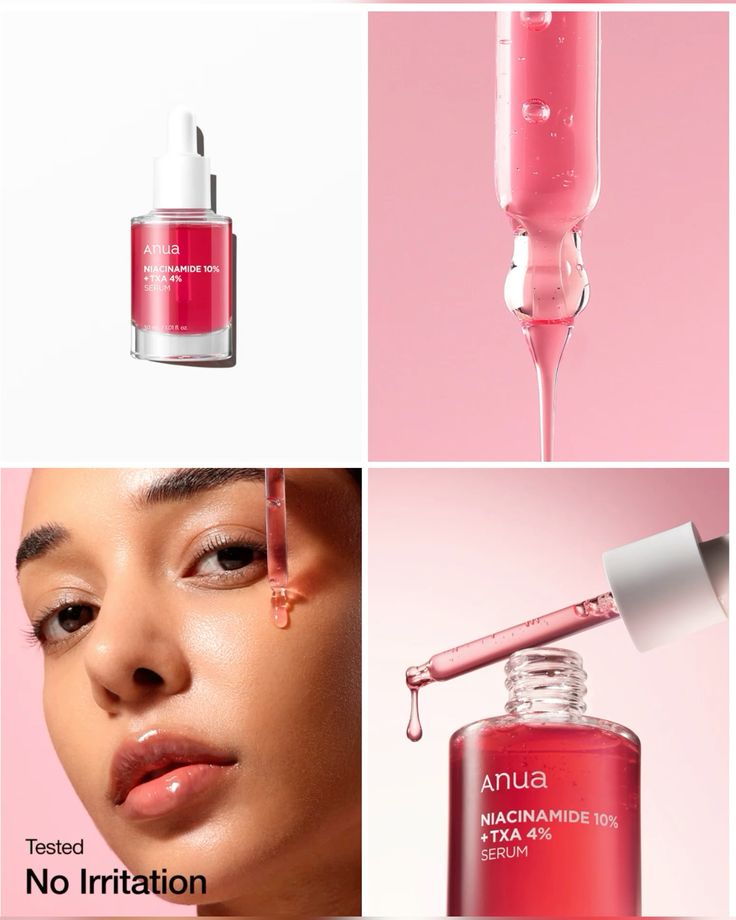 Anua+ à la niacinamide 10% et TXA 4%